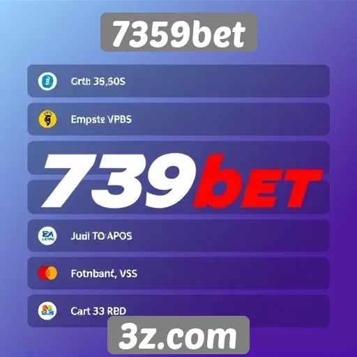 Métodos de pagamento oferecidos pela 7359bet